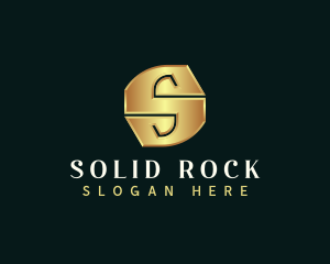 Deluxe Luxury Letter S logo design