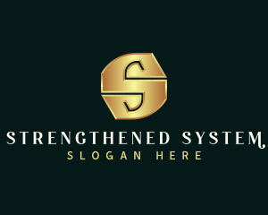 Deluxe Luxury Letter S logo design