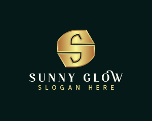 Deluxe Luxury Letter S logo design