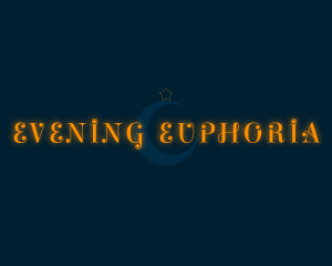 Evening Cosmos Glow logo design