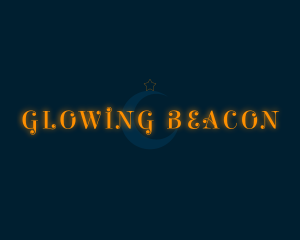 Evening Cosmos Glow logo design