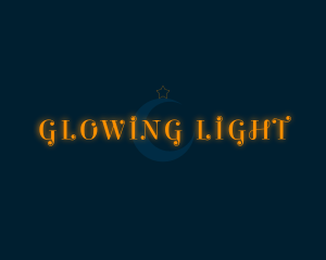 Evening Cosmos Glow logo design