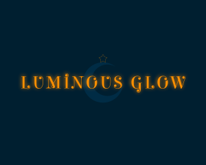 Evening Cosmos Glow logo design