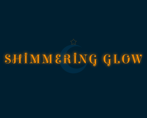 Evening Cosmos Glow logo design