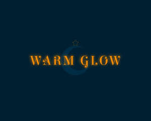 Evening Cosmos Glow logo design