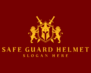 Gladiator Helmet Shield logo