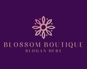 Feminine Flower Boutique logo design