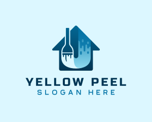 Home Paint Remodeling logo design