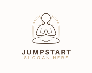 Yoga Meditate Relaxation Logo