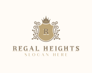 Royalty Wedding Event logo design