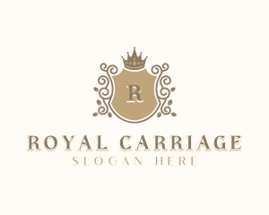 Royalty Wedding Event logo design