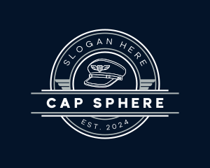 Aircraft Pilot Cap logo
