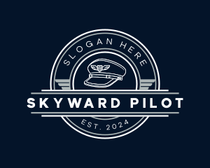 Aircraft Pilot Cap logo