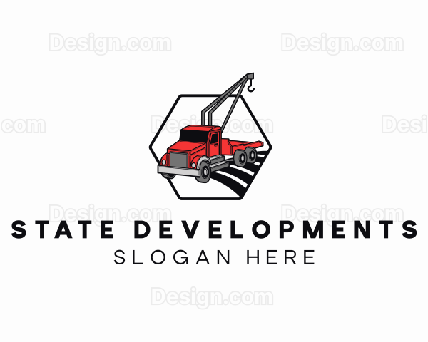 Automotive Tow Truck Logo