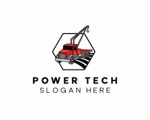 Automotive Tow Truck logo