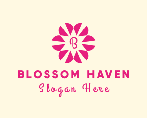 Flower Frame Garden Florist logo design