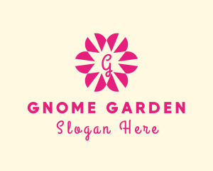 Flower Frame Garden Florist logo design