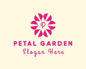 Flower Frame Garden Florist logo design