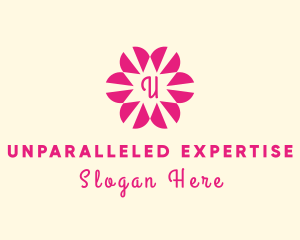 Flower Frame Garden Florist logo design