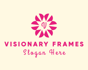 Flower Frame Garden Florist logo design