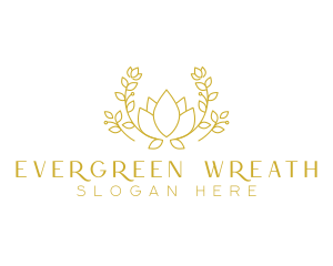 Floral Elegant Garden logo design