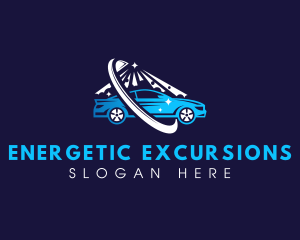 Car Wash Automobile  logo design