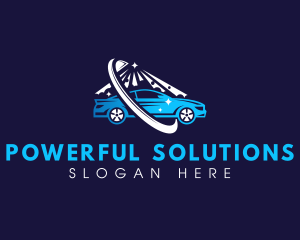 Car Wash Automobile  logo design