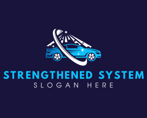 Car Wash Automobile  logo design