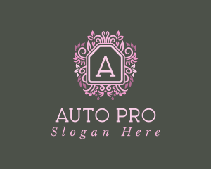 Pink Floral Arrangement Logo