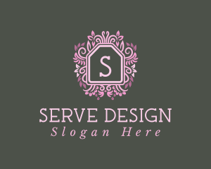 Pink Floral Arrangement logo design