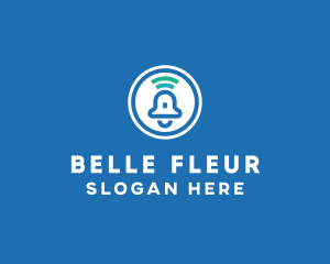 Bell Wifi Connection logo design