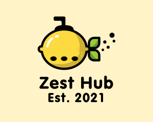 Lemon Fruit Submarine  logo