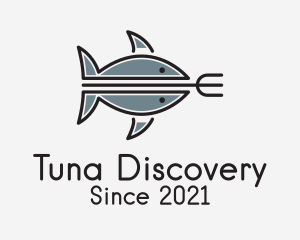 Tuna Fishing Trident logo