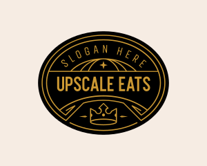 Upscale Crown Boutique logo design