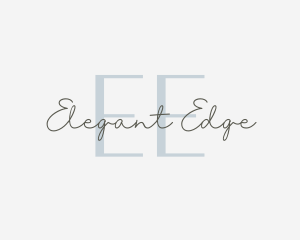 Upscale Beauty Brand logo design