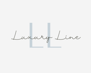 Upscale Beauty Brand logo design