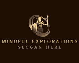 Warrior Woman Spear logo