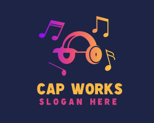 Headset Musical Cap logo