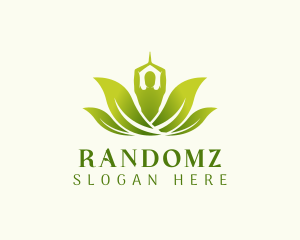 Yoga Leaf Meditation logo