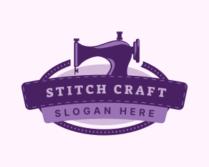 Seamstress Sewing Tailor logo design