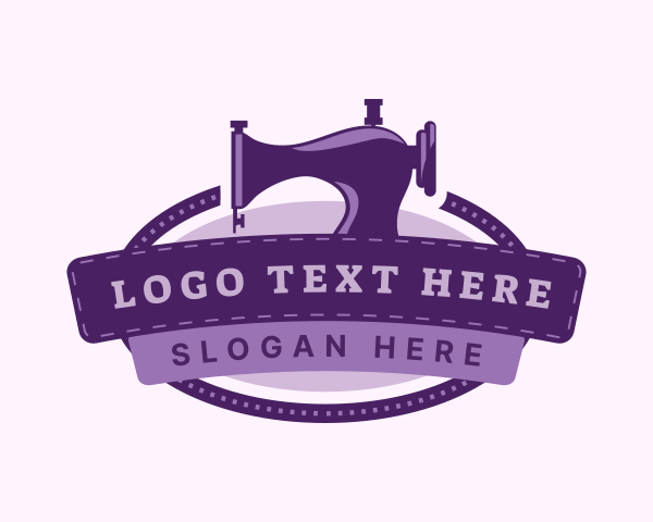 Sewing logo example 1