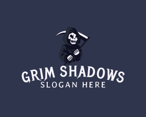 Evil Grim Reaper logo design