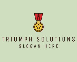 Military Medal Award  logo design