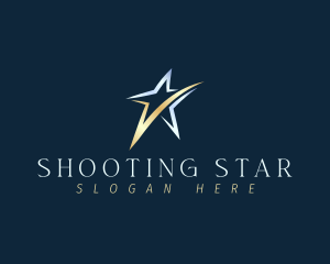 Star Cosmic Swoosh logo design