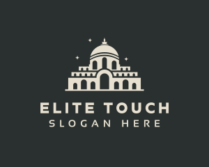 Temple Building Landmark logo design