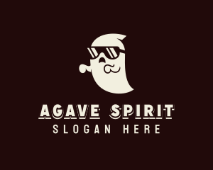 Cartoon Spirit Ghost logo design