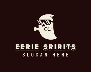 Cartoon Spirit Ghost logo design