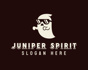 Cartoon Spirit Ghost logo design