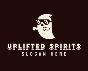 Cartoon Spirit Ghost logo design