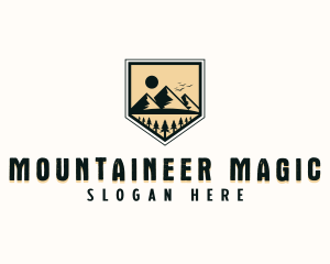 Forest Mountain Adventure logo design